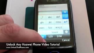 How To Unlock Huawei Phone - Configure data & Enter code / Remove "Input NCK Code" message