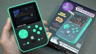 Nostalgia Budget Taito Gaming Handheld .. Evercade Super Pocket 