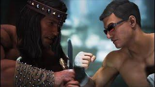 Conan vs. Johnny Cage (Van Damme) - Mortal Kombat 1