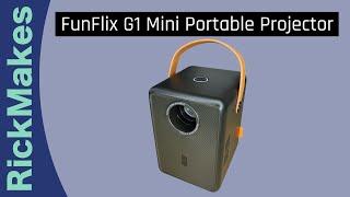 FunFlix G1 Mini Portable Projector