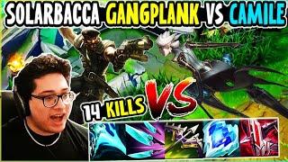 SOLARBACCA Gangplanks Vs Camille Top - NA Diamond - Patch 14.1