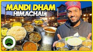 Authentic Mandiyali Dham in Mandi Himachal | Sharma Dhaba | Veggie Paaji