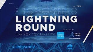 Lightning Round: I would be a buyer of KKR, says Jim Cramer