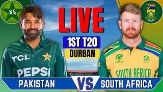 Pakistan vs South Africa, 1st T20 | Live Cricket Match  | PAK vs SA Live Match Today | PAK Batting