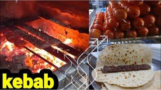 Amazing kebab!Bonab kebab, the most delicious Iranian kebab | best kebab street food