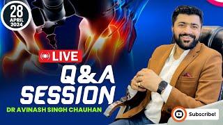 Live Q & A Session with  Dr Avinash Singh Chauhan is live!