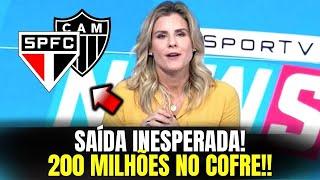 MINHA NOSSA SENHORA! SAIDA ACONTECE NO TRICOLOR! TORCIDA LAMENTA NA WEB! NOTICIAS DO SÃO PAULO HOJE!