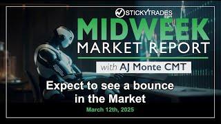 Expect to see a bounce in the Market - Midweek Market Report with AJ Monte CMT