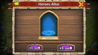 Jtisallbusiness Rolling 50000 GEMS On Talents and Heros for Death Knight Santa Boom New Update