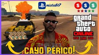 LIVE GTA Online: Cayo Perico Heist | Unlimited Money | GTA Online Live