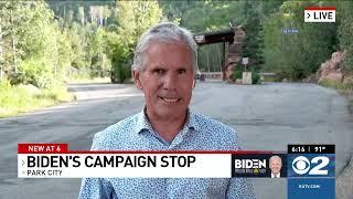 President Joe Biden attends exclusive fundraiser in Park City's gated community