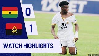 GHANA VS ANGOLA(0-1)-AFCON QUALIFIERS-GOALS&HIGHLIGHTS