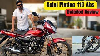 New Bajaj Platina 110 ABS || 2024 PLATINA 110 ABS -Detailed Review|| price,features & mileage.