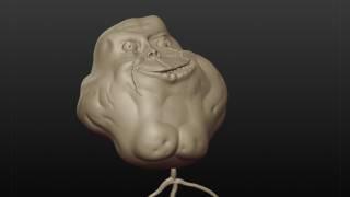 Forever Alone - 3D sculpture