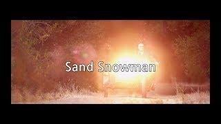 Sand Snowman by Yeva Genevieve Lavlinski