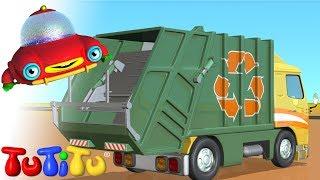 TuTiTu Builds a Garbage Truck - Fun Toddler Learning with Easy Toy Building Activities