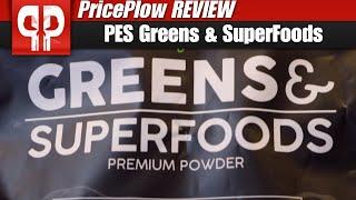 UNFLAVORED Greens Taste THIS Good?  PEScience SuperFood & Greens Review