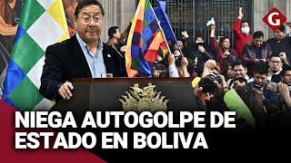 BOLIVIA: LUIS ARCE niega CONSPIRACIÓN con MILITARES y descarta "AUTOGOLPE de ESTADO" | Gestión