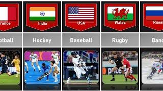 National Games From Different Countries