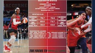 Mystics Outlook: Game 32 - CON@WSH