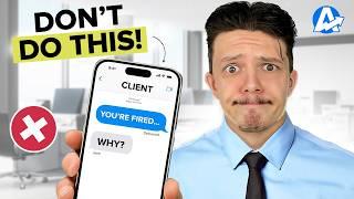 How to Fire an Agency Client Without Hurting Your Reputation!