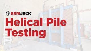 Ram Jack Helical Piles Undergo Groundbreaking Liquefaction Testing | April 2019