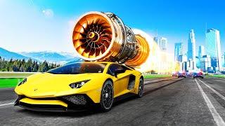 100 Fastest Jet Power Cars in GTA 5 RP