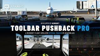 Aerosoft | Toolbar Pushback Pro | Microsoft Flight Simulator [Official Trailer]