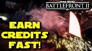 How to get Credits FAST! Tips To Earn Skins For Star Wars Battlefront 2 (2018)