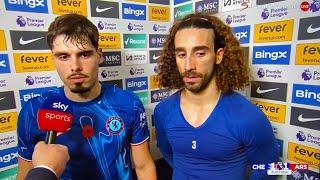 Pedro Neto & Marc Cucurella Post Match Interview | Chelsea vs Arsenal 1-1 Highlights