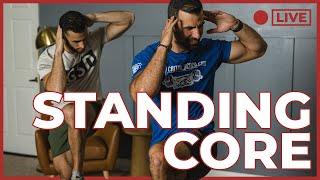 Quick Standing Core Training with Coach Brady