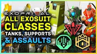 Exoprimal - All Exosuit Classes Explained! Assaults, Tanks & Supports
