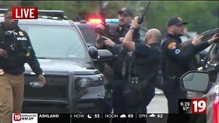 Police activity on Larchmere Blvd.