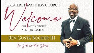 You're All I Need to Get By | Sr. Pastor Gusta Booker III