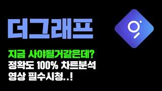 더그래프 [긴급] 이거는 지금 사야될거 같은데..? 정확도 100% 차트분석, 영상 필수시청..! #코인시황