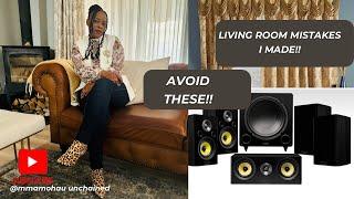 Avoid Living room mistakes for a Timeless look!! what to do instead ️|| @MmaMohau