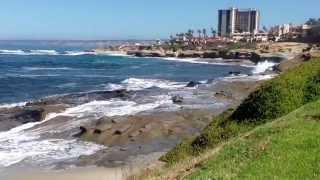 Big Waves at La Jolla Cove..