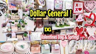 NEW DOLLAR GENERAL SHOP WITH ME! VALENTINES DAY SPRING DECOR 2025