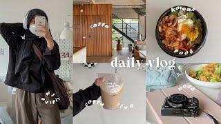 daily vlog: productive day , clean my room , coffe , bibimbap , making breakfast , cozy night