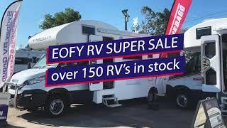 EOFY RV SUPER SALE - Over 150 RV's in Stock