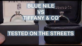 Blue Nile vs. Tiffany & Co - Street Test | The Diamond Pro