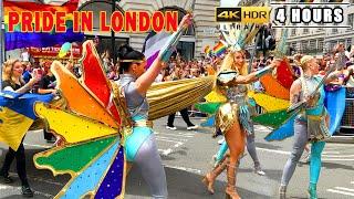  Pride in London 2023: Thousands Celebrate Pride day in Central London  (⏺4 Hours)