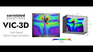 High Speed Ballistic Impact, Digital Image Correlation, & Data Visualization with Iris