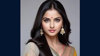 Beautiful Indian Girl in Saree | AI Art Beauty Lab 360 #cute #model #photos