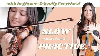 Slow Practice on the Violin: Common Mistakes & Efficient Tips | Learn with Me