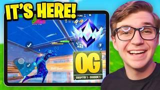 I Played Ranked OG Fortnite on Mobile! (so good)