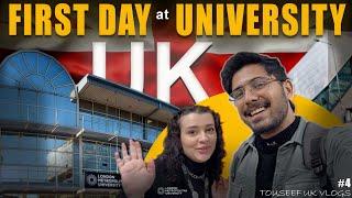 First day at university in UK - International Student in London | London Metropolitan University