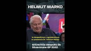 HELMUT MARKO habla de CHECO PEREZ después de SILVERSTONE GP 2022