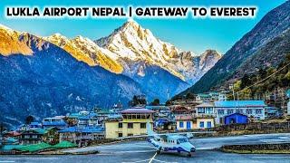 Lukla Airport Nepal Landing & Takeoff || Gateway to Everest