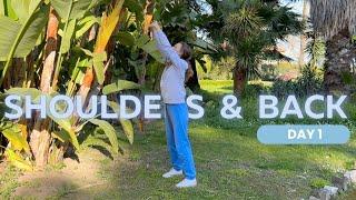 Day 1 – Release Shoulder & Back Tension with This Unique Exercise